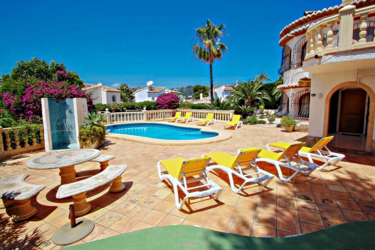 Rondel - Sea View Villa With Private Pool In Costa Blanca Moraira Eksteriør bilde