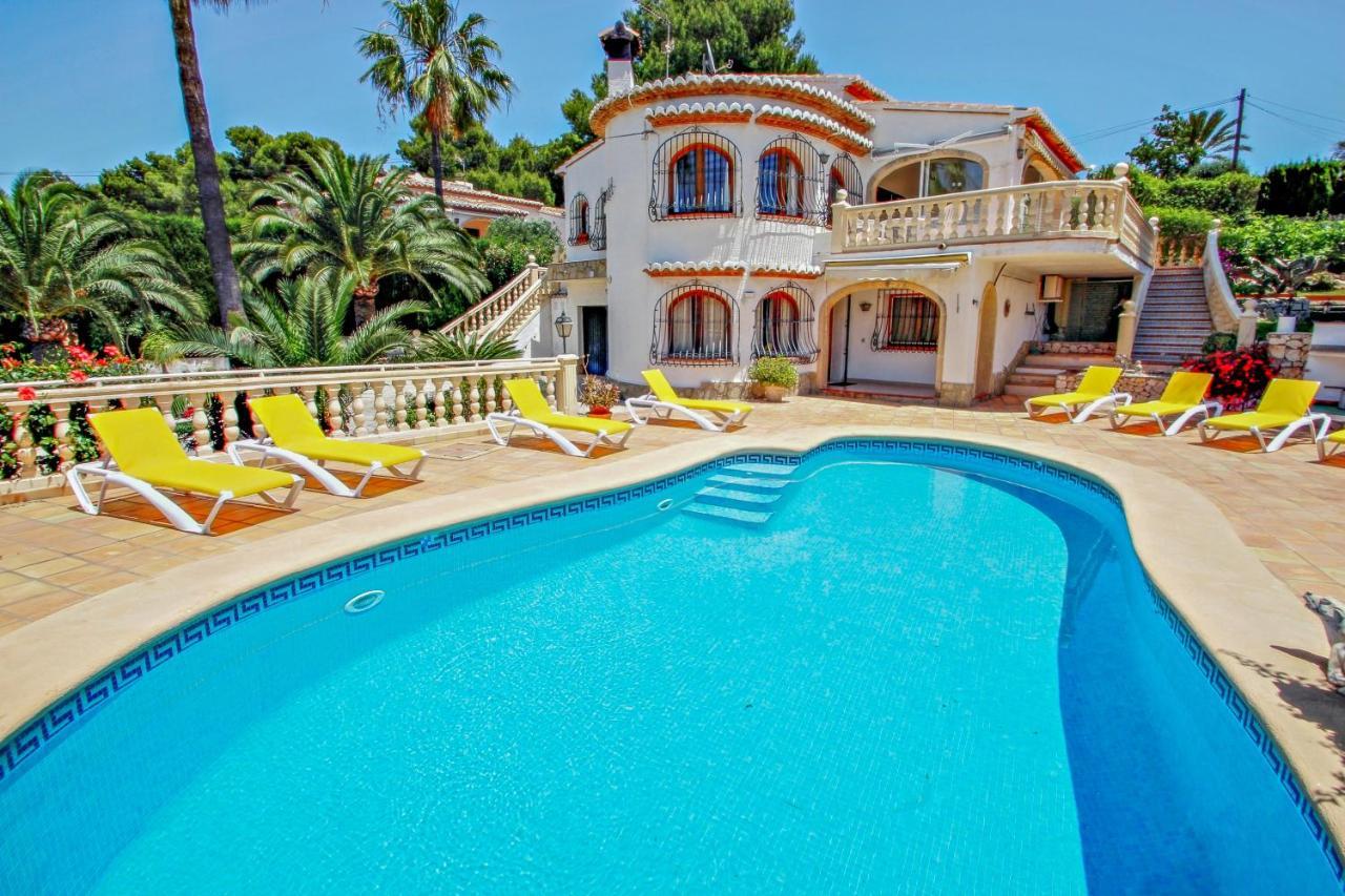 Rondel - Sea View Villa With Private Pool In Costa Blanca Moraira Eksteriør bilde