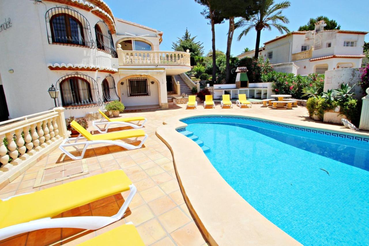 Rondel - Sea View Villa With Private Pool In Costa Blanca Moraira Eksteriør bilde