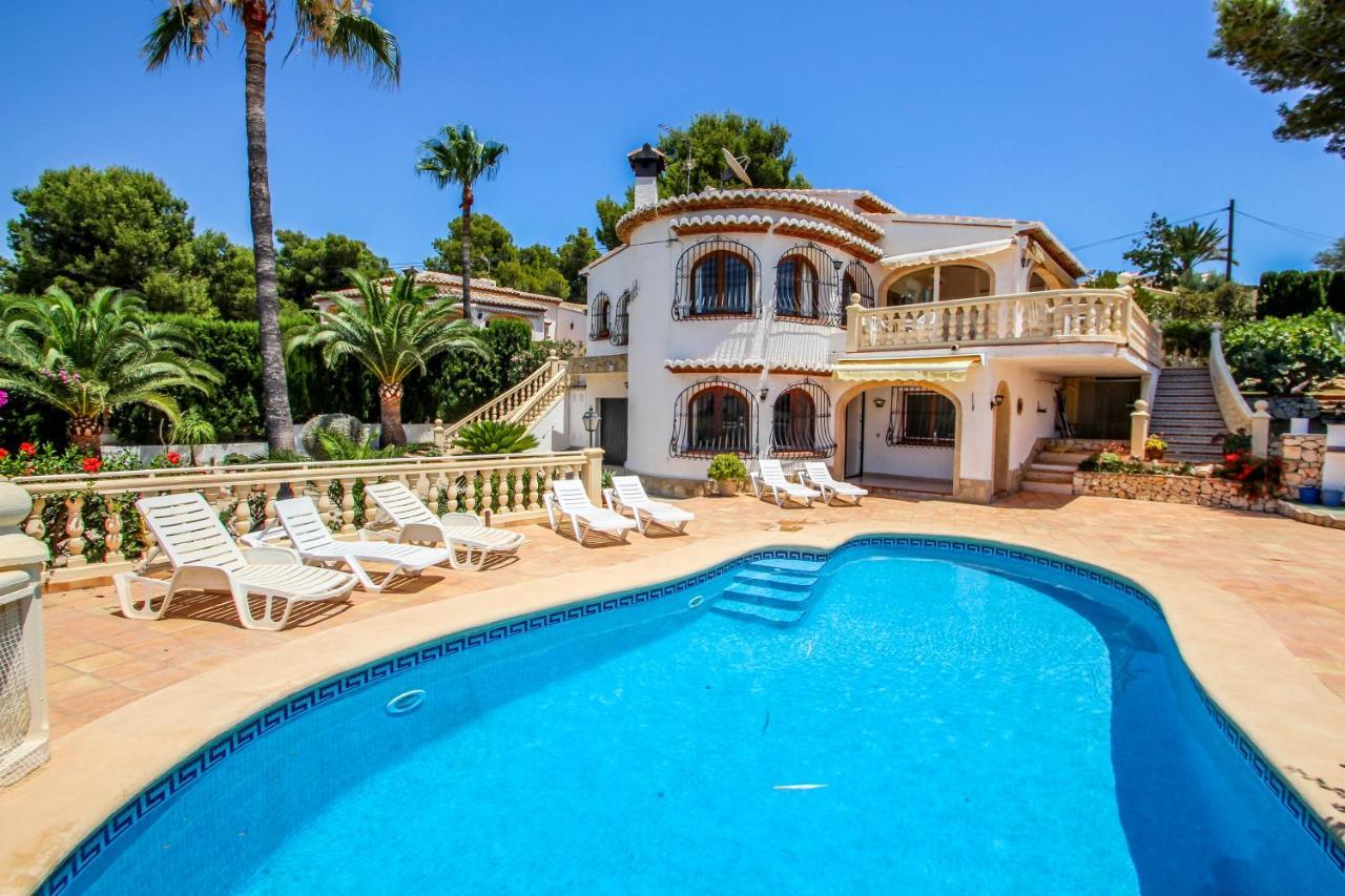 Rondel - Sea View Villa With Private Pool In Costa Blanca Moraira Eksteriør bilde
